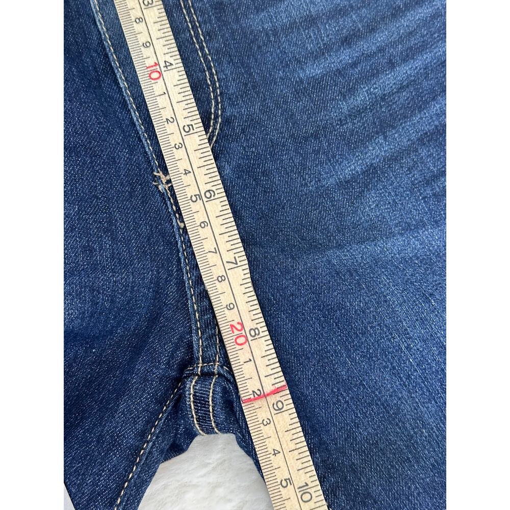 PAIGE Kylie Crop Roll Up Jeans Women's 27 Andrea Wash Mid Rise Skinny Crop Denim - Picture 12 of 16